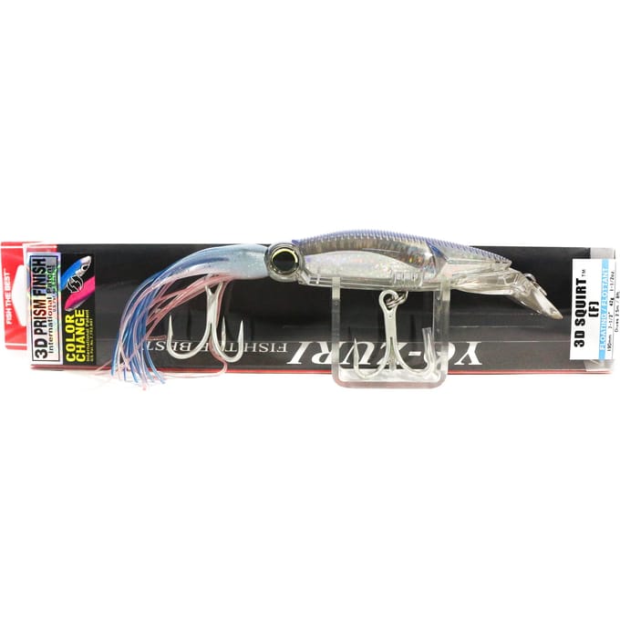 Yo Zuri 3D Squirt 190 mm trollend drijvend kunstaas R1166-CPPB (5388) black