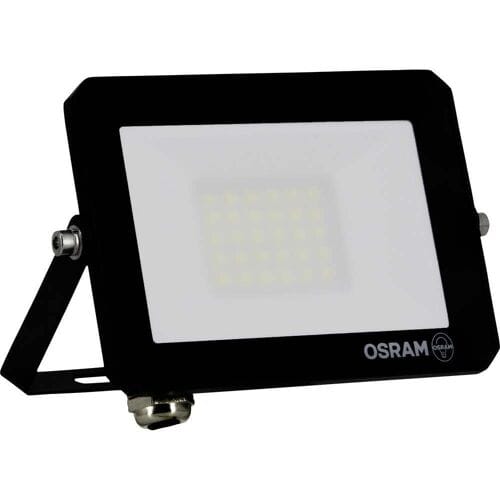 OSRAM HOMELIGHTING FLOODLIGHT LUX 20W 865 BLACK 4099854489525 LED-schijnwerper 20.00 W Lichtkleur (naam): Daglichtwit