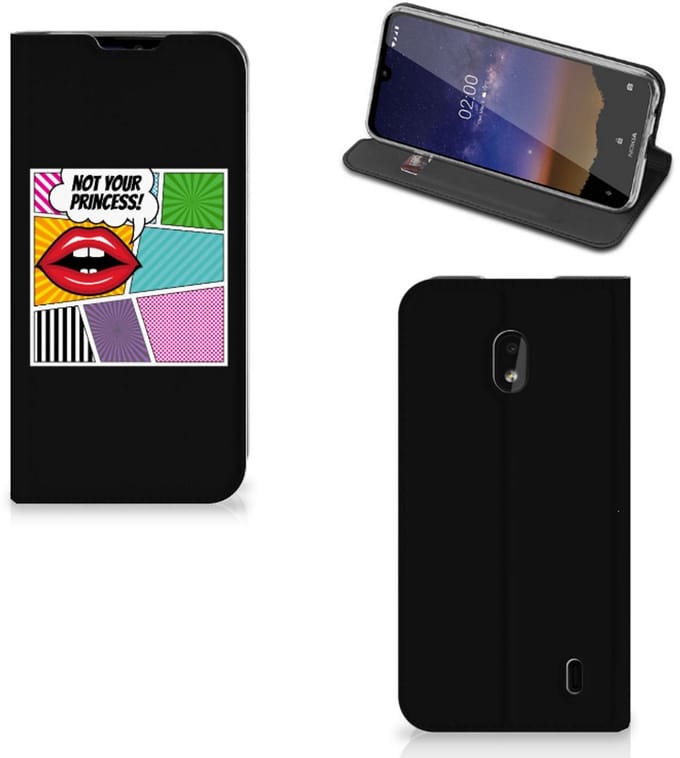 Nokia 2.2 Hippe Standcase Popart Princess