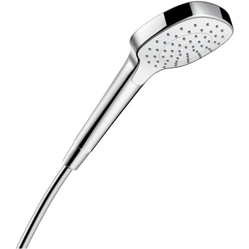 hansgrohe Croma Select E 1jet EcoSmart 9 l/min handdouche - diameter douchekop 110 mm - 1 straalsoort - wit/ chroom