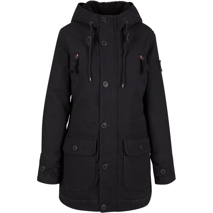 Forvert - Fiss Parka jas - S - Zwart