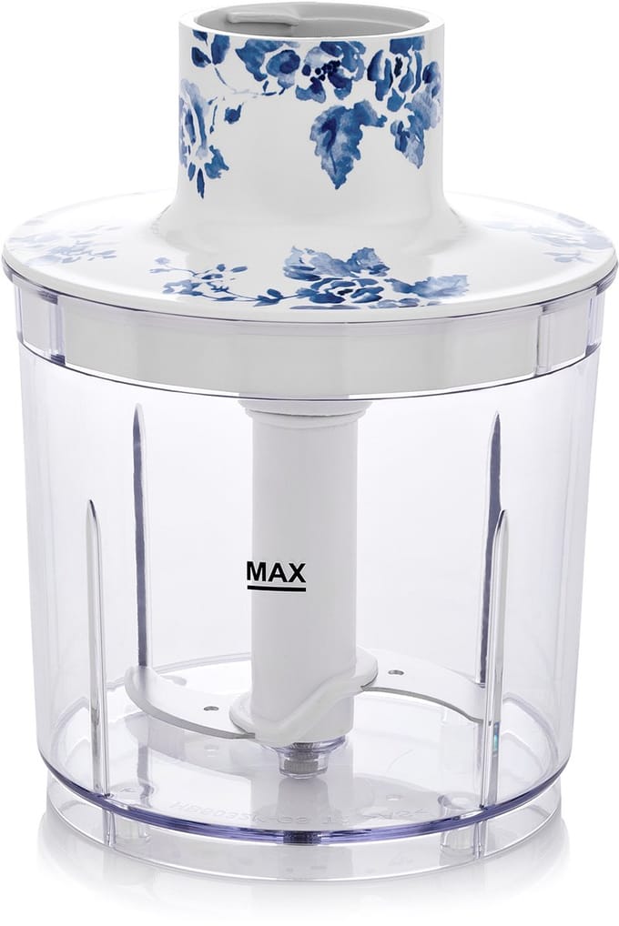 Laura Ashley Handblender 4-in-1 600W - Hakmolen - Garde - Variabele Snelheid - China Rose