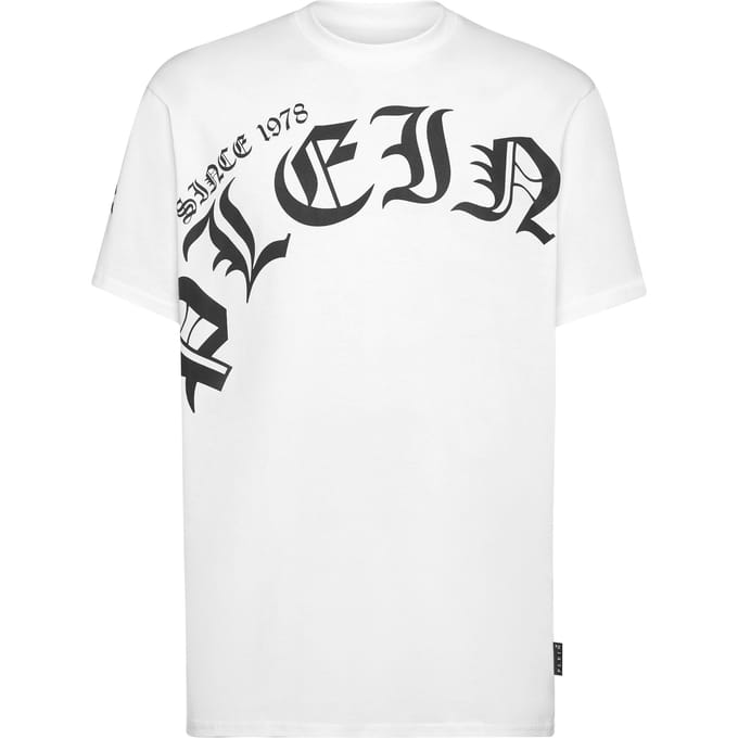 T-Shirt Ronde Hals Gothic Plein