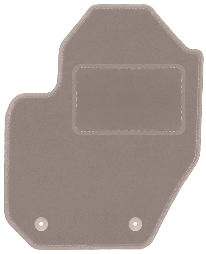 Beige bestuurdersmat voor: Volvo XC60 I crossover (2008-2017)