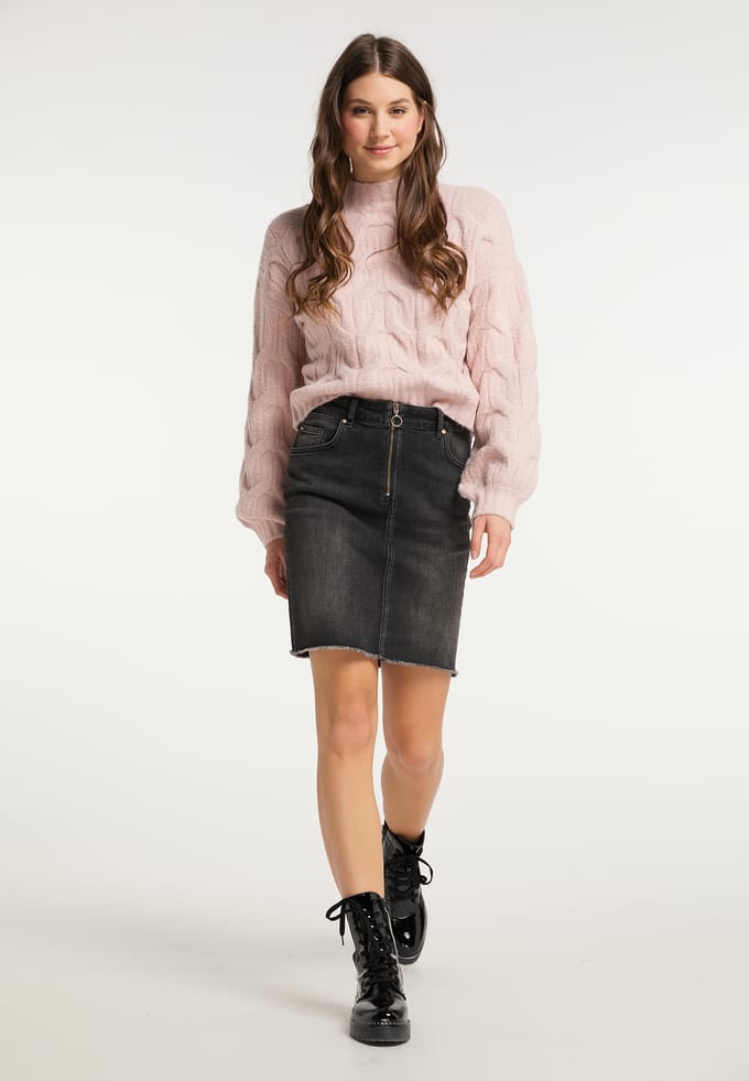 Mymo Gebreide trui Dames oud roze