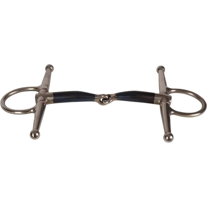 Eenvoudig breekbare naald bit voor paard Velari Full Cheek Bit Sweet Iron 16mm 14,5cm