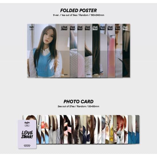 Kep1er 4e mini-album 'LOVESTRUCK!'(DIGIPACK Ver.) RANDOM white