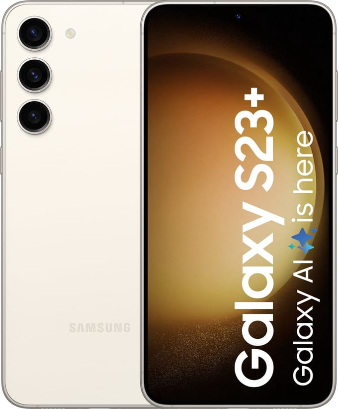 Samsung Galaxy S23 Plus 5G Reconditionné 12 Go RAM/256 Go Smartphone SIM+eSIM 8/512GB blanc