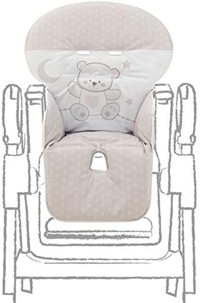 Stoelbekleding PVC Jolie Choco voor Hoge Stoel