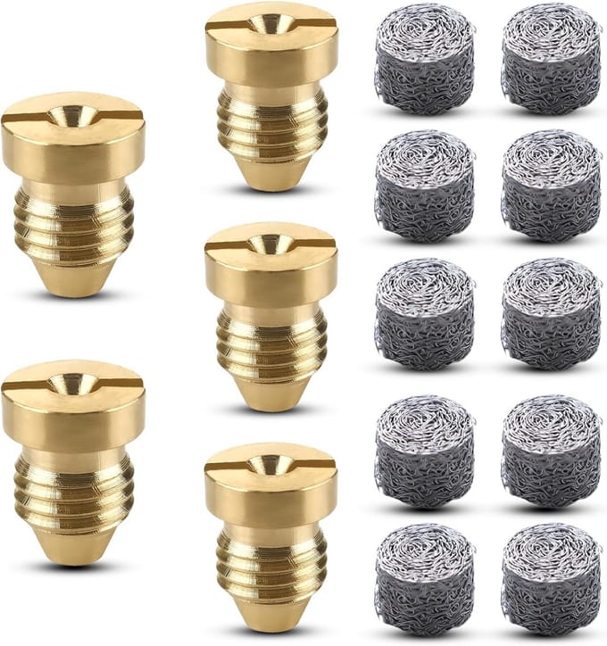 Set van 5 Schuimkanon Verstuiver Nozzles met 10 Schuim Maker Vervangingen
