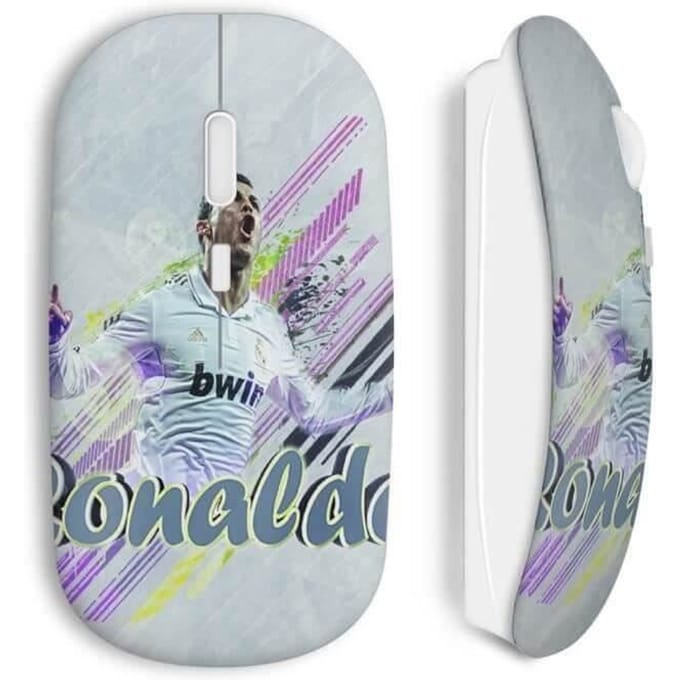 Souris Cristiano Ronaldo player shoe sport Sans Fil