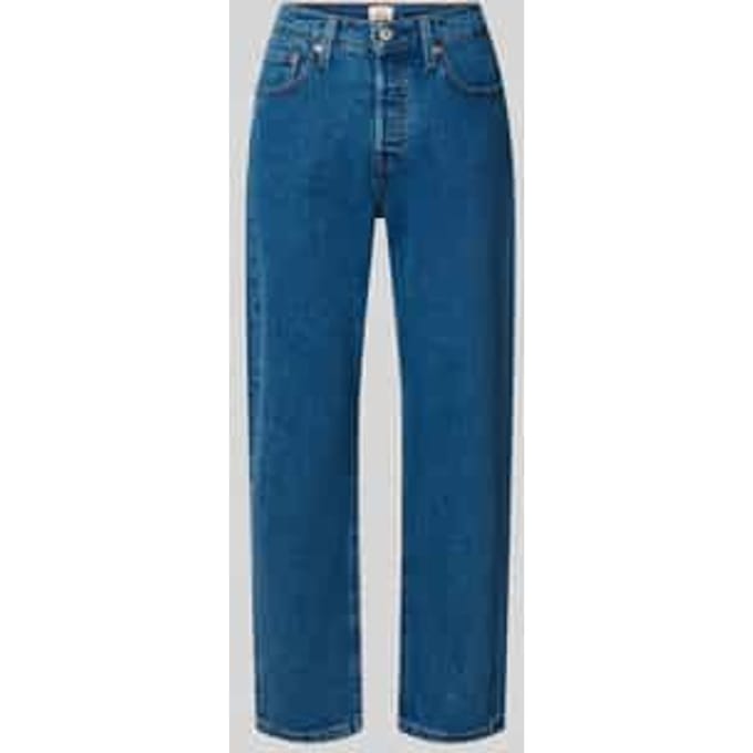 mom fit jeans van katoenmix model '501®'