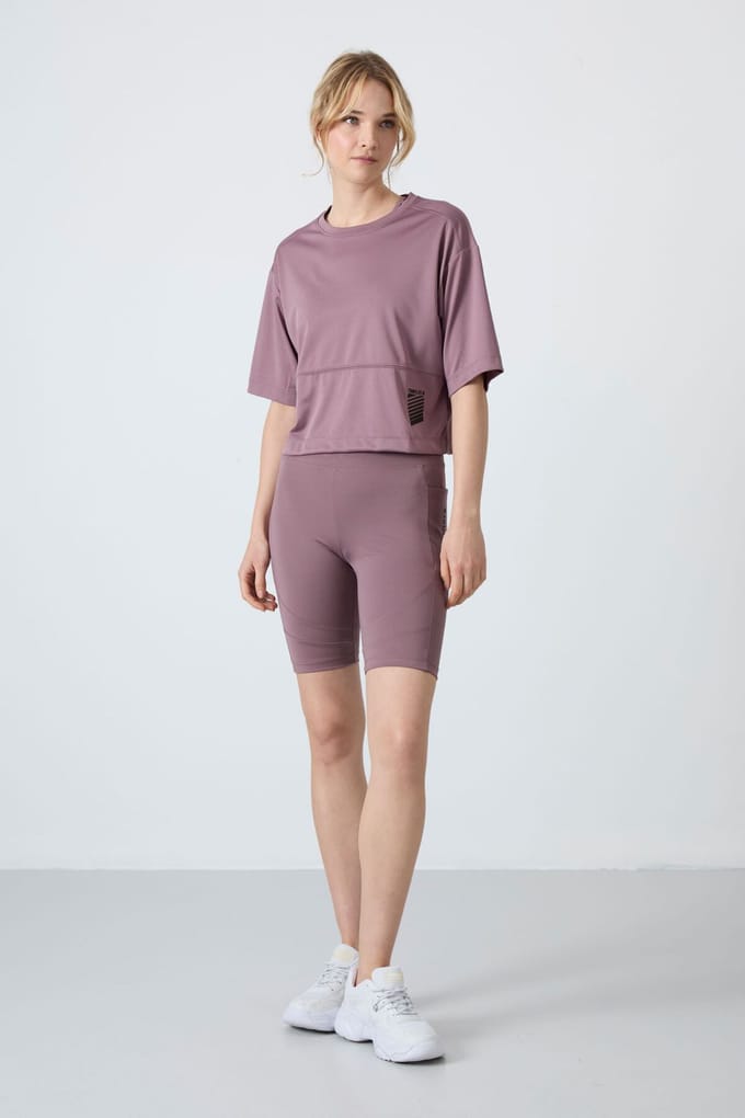 Hoge Taille Korte Sportleggingen