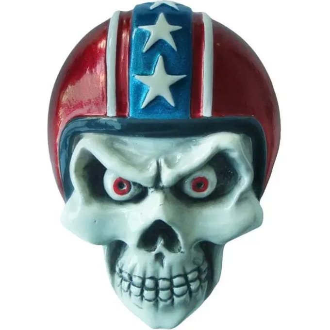 Stickers Lethal Threat 3d Skull Helmet