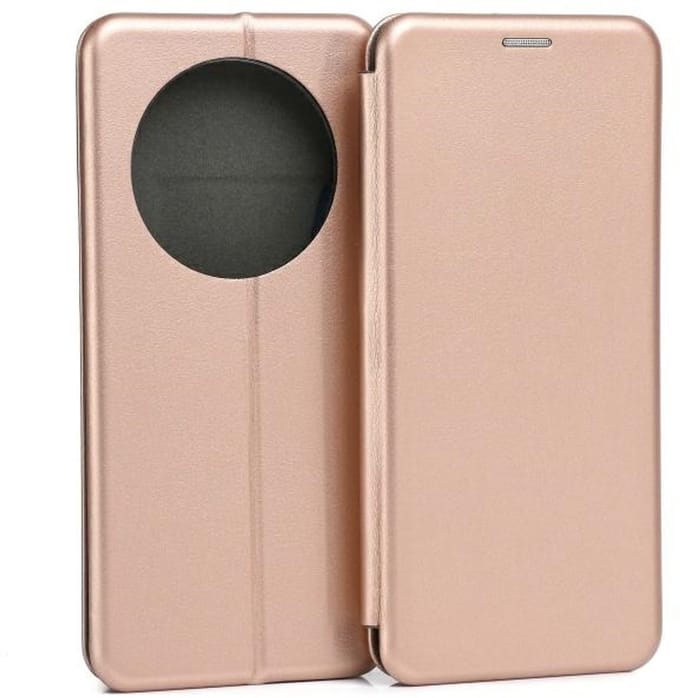 Beline Beline Book - Beschermhoes - Magnetisch - Roze/Goud