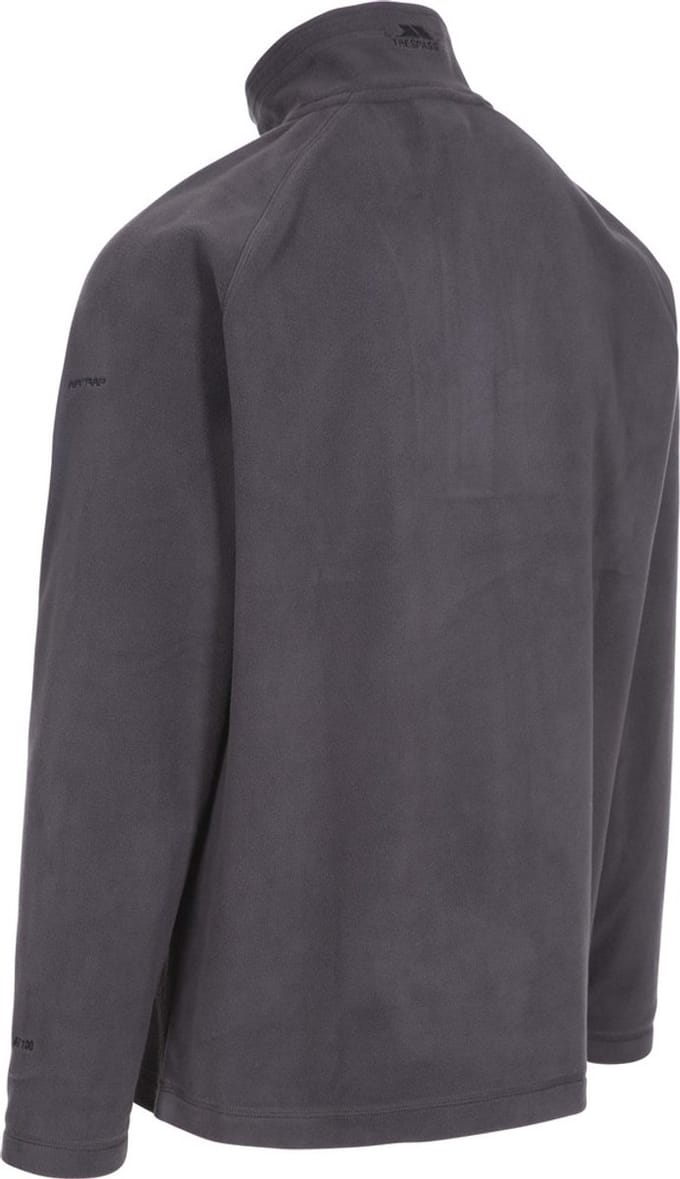 Trespass fleecevest/fleecepullover Blackford - Heren Microfleece At100 Donkergrijs