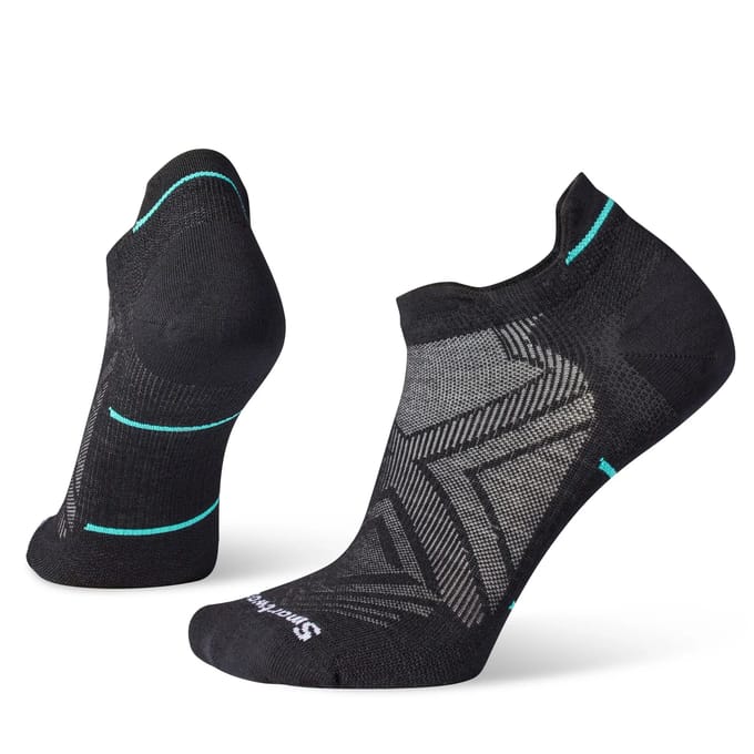 Smartwool Run Zero Cushion Low Ankle Sokken Zwart EU 38-41 Vrouw