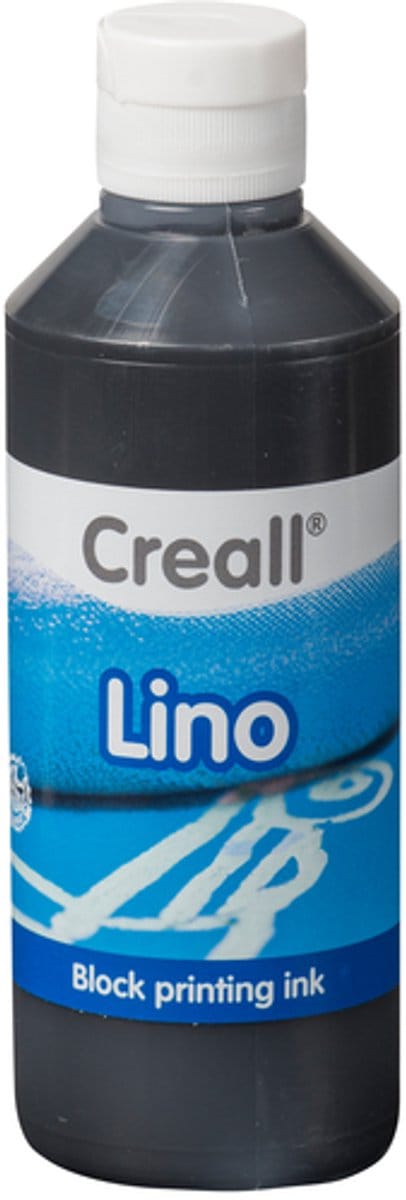 Linoleumverf creall lino zwart 250ml | 6 stuks