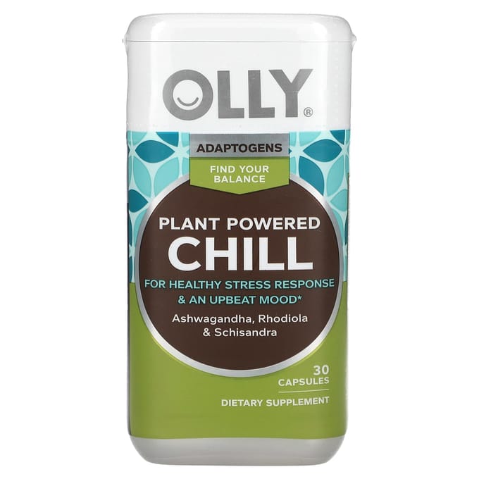 OLLY, Détente à base de plantes, 30 gélules