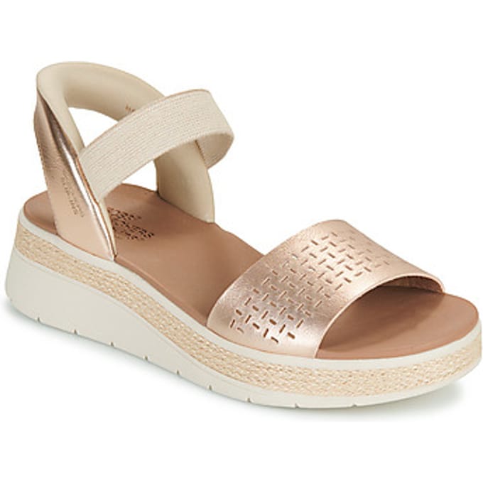 Skechers Slip-ins Bobs Sun Ray - Step Aside - Dames Sandalen - Goud