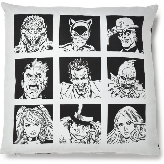 Batman Villains Icon Cushion Square Cushion - 50x50cm