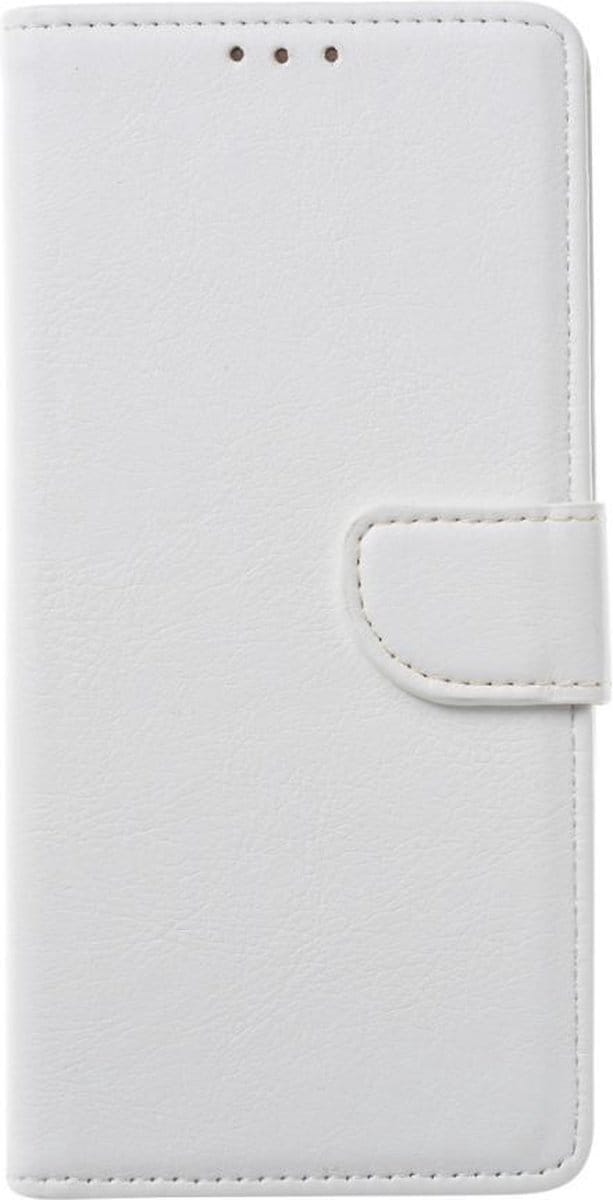 Ntech Geschikt voor Samsung Galaxy M21 Book Case - Wit