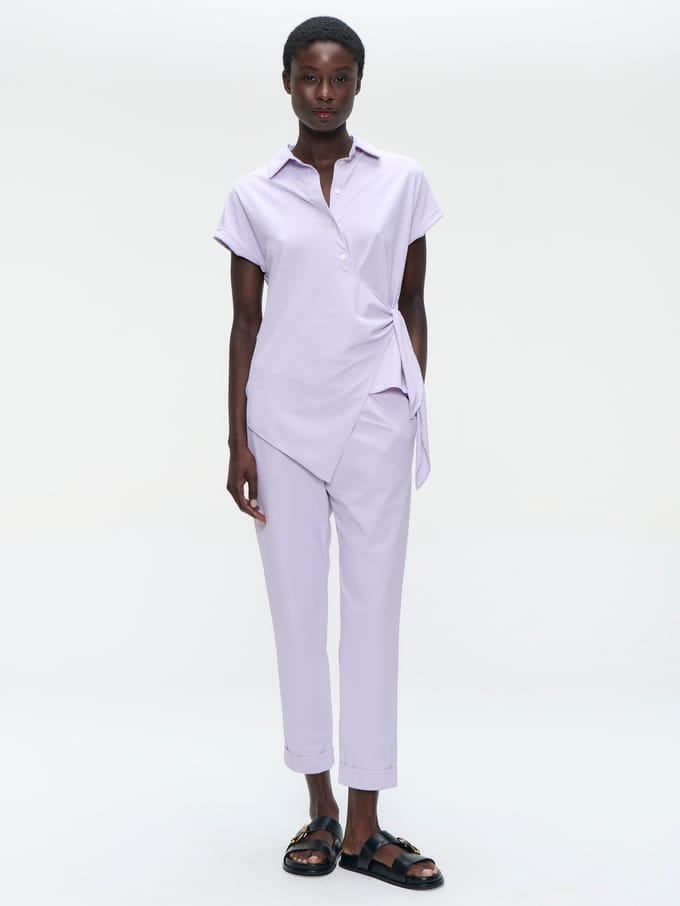 Gary pants technical jersey | Lila - Lila / S