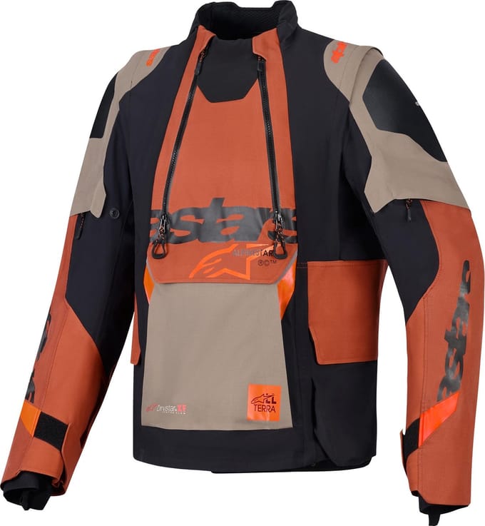 Alpinestars Harok Pro Drystar XF waterdichte motorfiets textieljas -