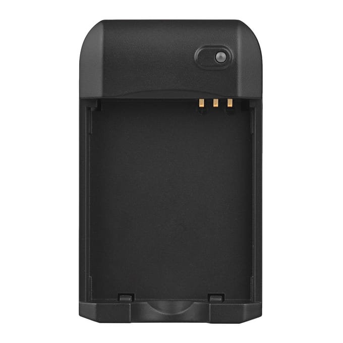 Mini Draagbare NP-6L Batterijlader met Indicatielampje USB-Oplaadkabel Pack of 1 zwart