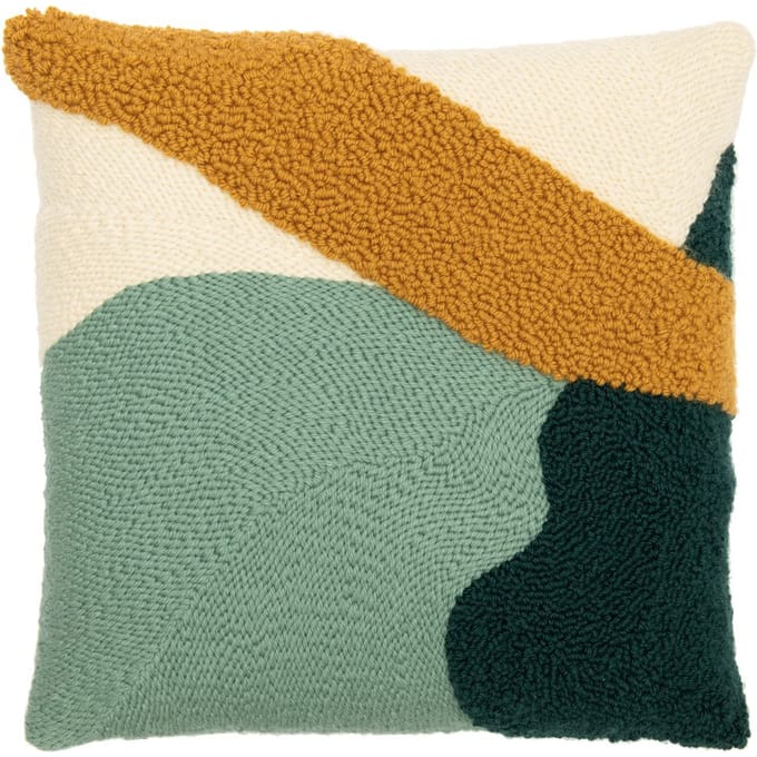 Rico Design Punch Naaldenset kussen mosterd/groen