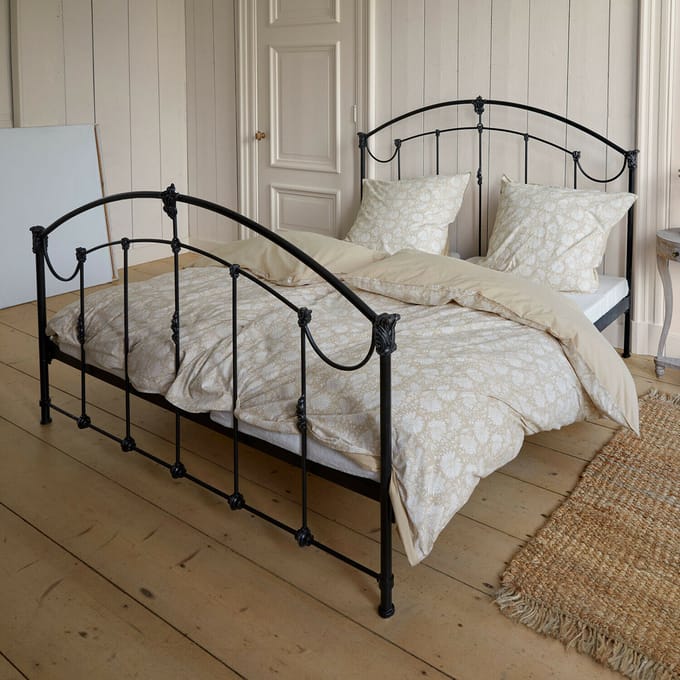 LOBERON Bed Canefield zwart