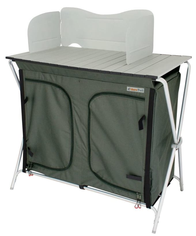 Eurotrail Keukenkast Mayet 88 Cm Aluminium/polyester Groen