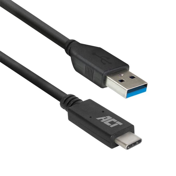 ACT USB 3.0 kabel, USB-A naar USB-C, 2 meter AC7417