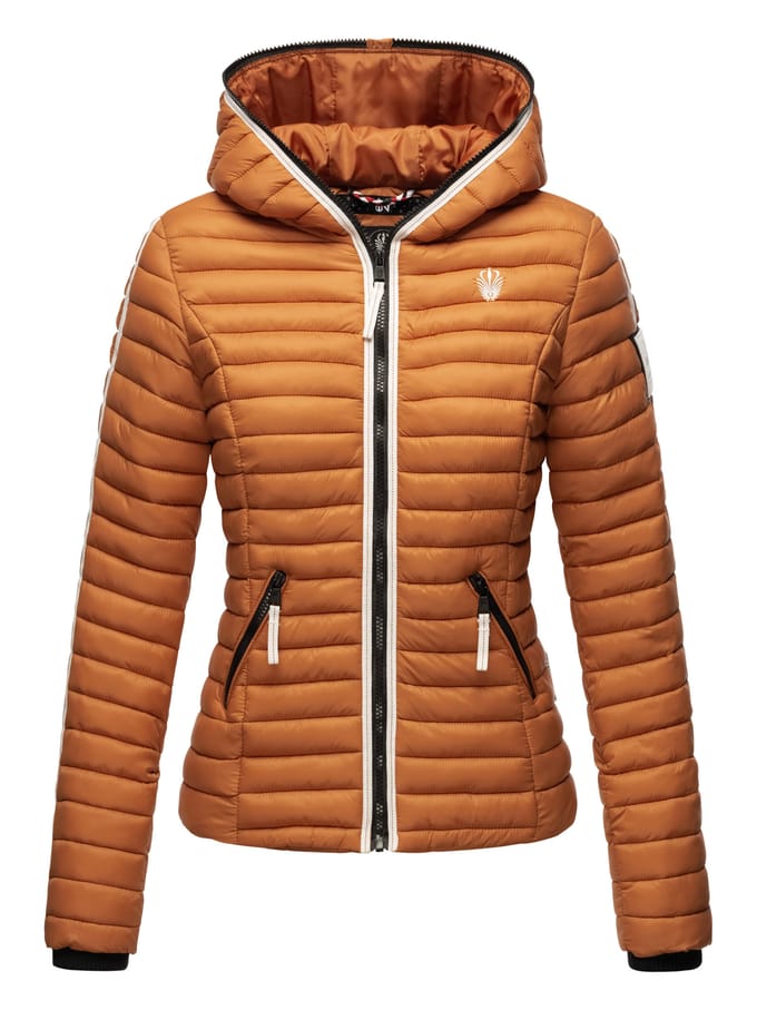 Navahoo Dames Gewatteerde Jas Kimuk Princess – Licht, Modern & Met Capuchon