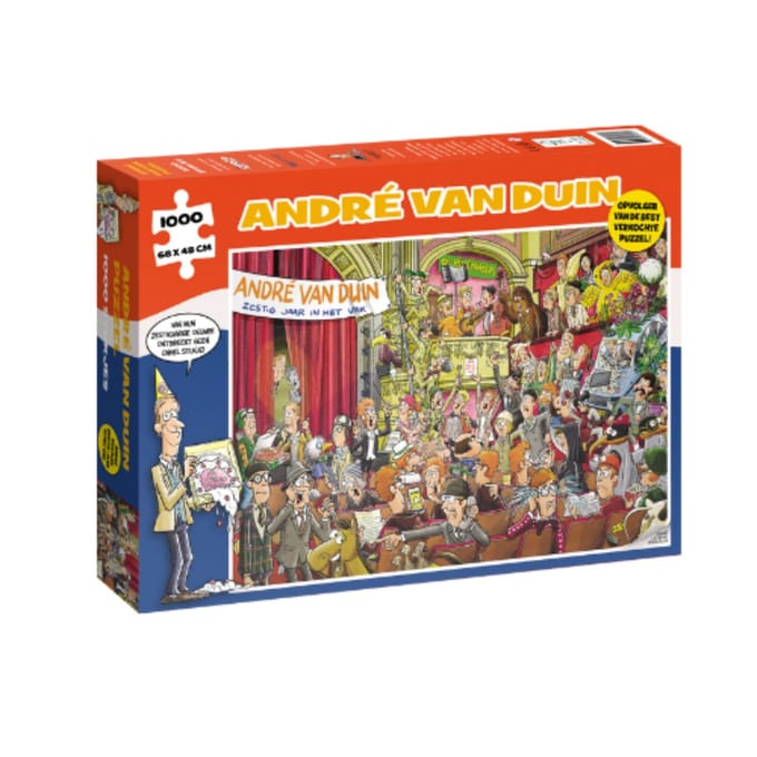 Top1Toys Puzzel Andre Van Duin 60 Jaar In Het Vak 1000 Stukjes