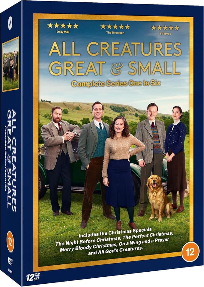 All Creatures Great & Small - Seizoenen 1 tot en met 6 (2020-2025) - DVD - Import
