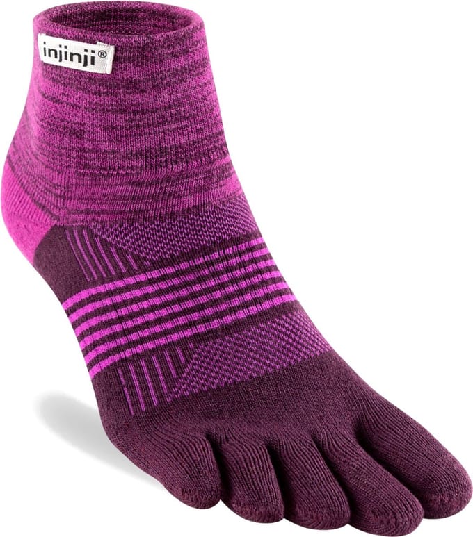 Injinji Trail Midweight MC Coolmax Dames 213131 65 Purple M-L=40,5-44,5