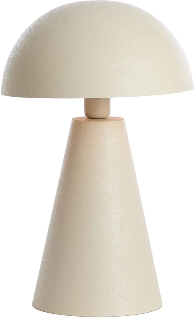 Light & Living Tafellamp Surrina - Grijs - Ø31x49cm - Modern