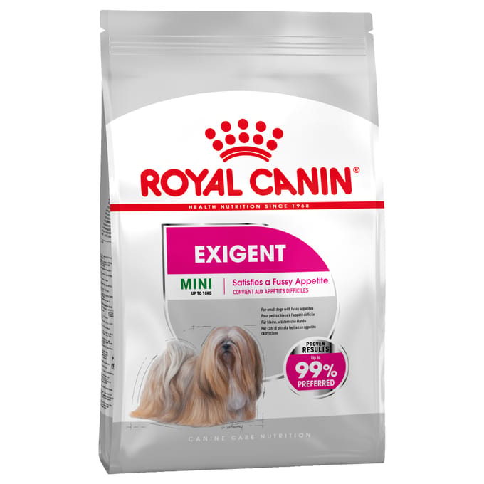3kg Exigent Mini Royal Canin Care Nutrition Hondenvoer