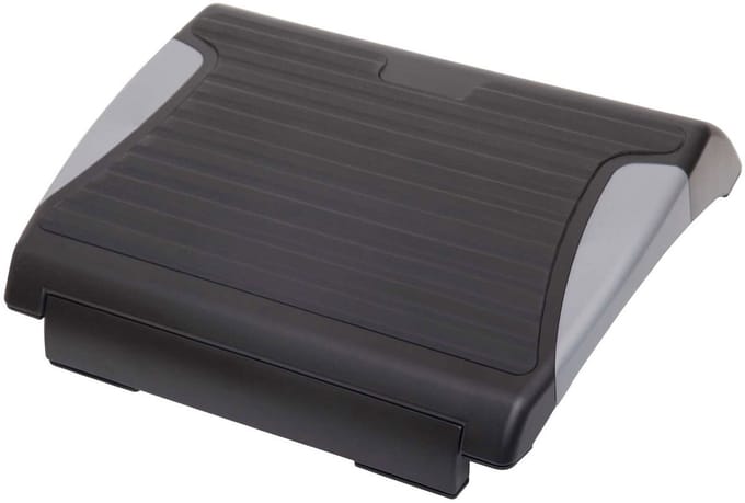 MAULsolid Voetensteun gegomd - 37 x 25 cm - zwart - 1 stuk - MAUL