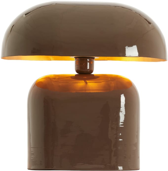 Tafellamp - bruin - Todd - metaal - nachtkastlamp - E27 - 1897583 - Light & Living