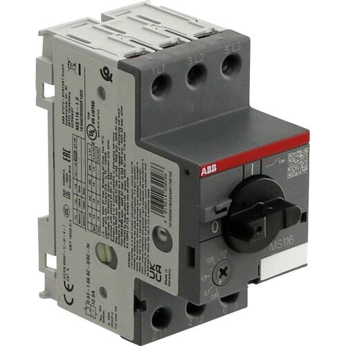 ABB 1SAM 250 000 R1005 MS 116-1,0 Motorbeveiligingsschakelaar Instelbaar 690 V/AC 1 A 1 stuk(s)