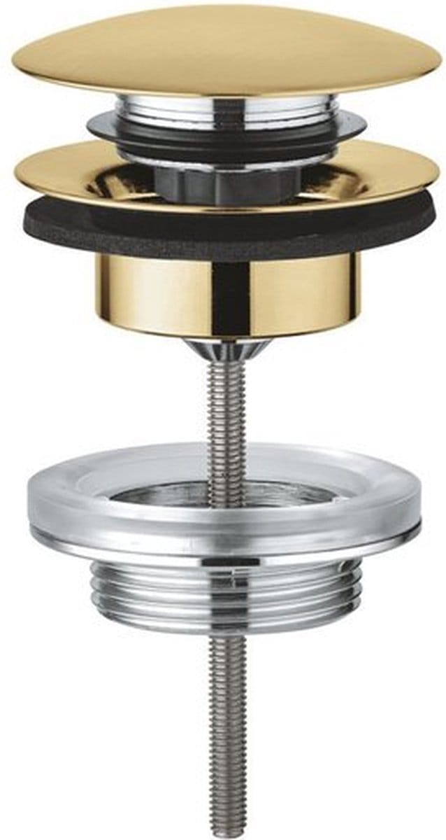 Grohe Afvoergarnituur - push-open - brushed cool sunrise (goud)