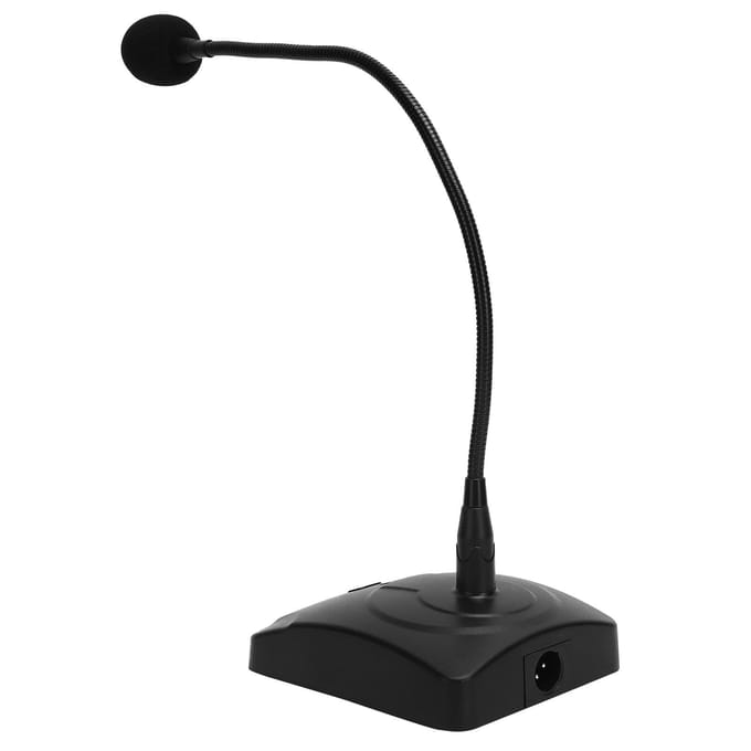 Bedrade Conferentiemicrofoon met 5m XLR-kabel Zwanenhalsmicrofoon voor Computer
