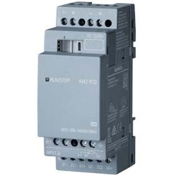 Siemens LOGO! AM2 RTD 0BA2 PLC-uitbreidingsmodule 12 V/DC, 24 V/DC