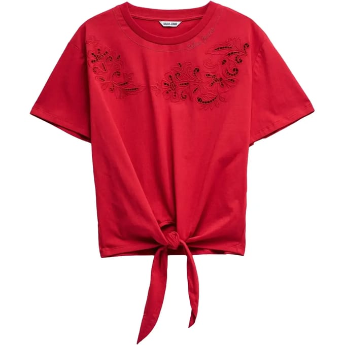 T-shirt met strik Salsa Jeans