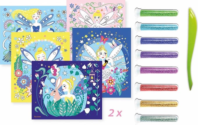 Sycomore knutselset glitter feeën - creatief speelgoed voor kinderen.