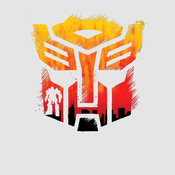 Transformers Autobot Symbol Men's T-Shirt - Grey - S