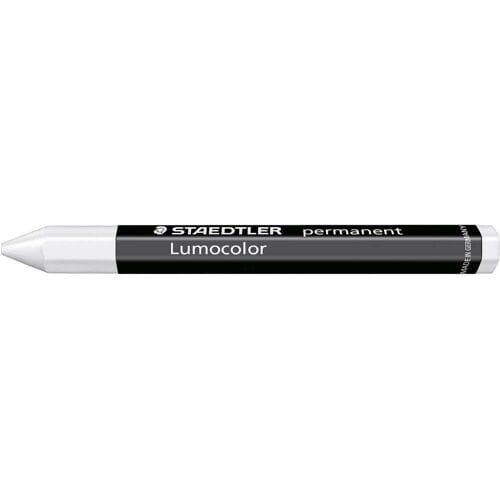 Staedtler Lumocolor 236 omnigraph permanent Markeerkrijt Wit 12 stuk(s)