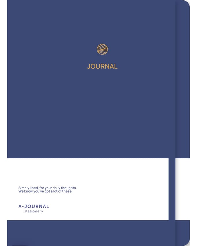A-Journal - Notitieboek - A5 - Gelinieerd - Roze